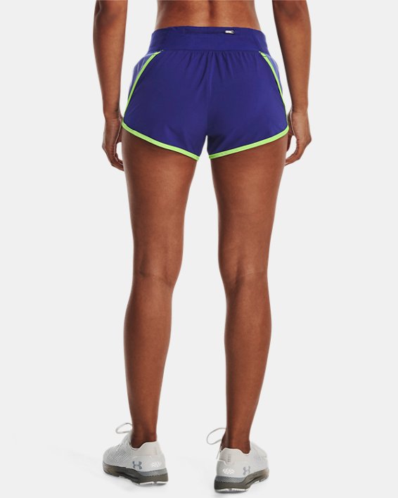 Women's UA Speedpocket Shorts, Blue, pdpMainDesktop image number 1